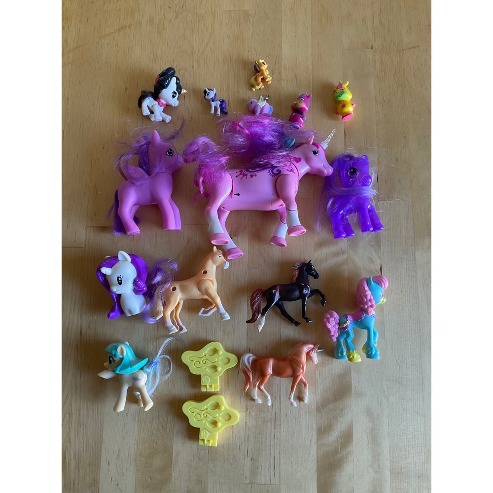 Mixed Toy Horse Pony‎ Lot Unicorn Pegasus Figures My Little Pony Style 15pc